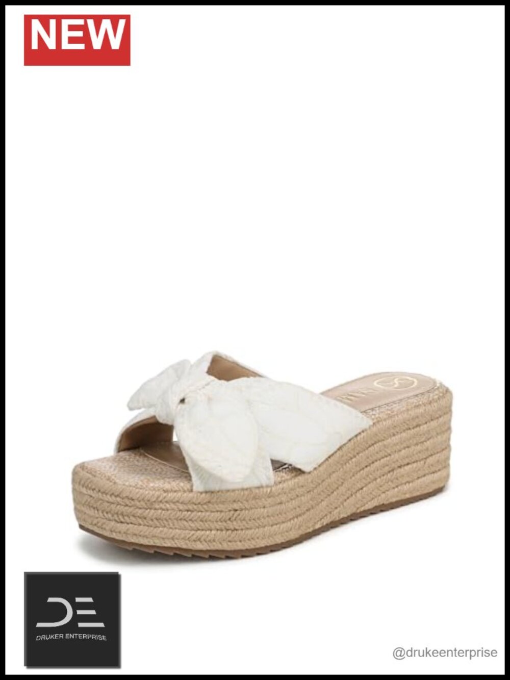 Heeled Sandals Slip-On 2.375" Heel